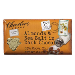  Chocolove Almonds & Sea Salt in Dark Chocolate